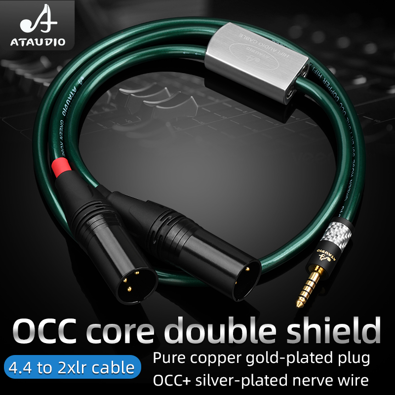 Audio Splitter Y - ATAUDIO HIFI 4,4 mm zbalansowany męski
