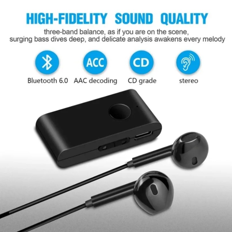 Odbiornik audio Bluetooth 5.0  – Bluetooth Adapter Receiver recenzja i cena