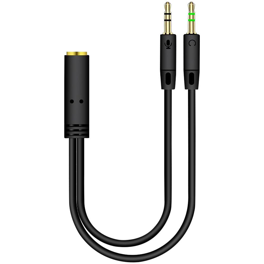 3,5 mm Jack 2 męskie na 1 żeńs – Audio Splitter Y recenzja i cena
