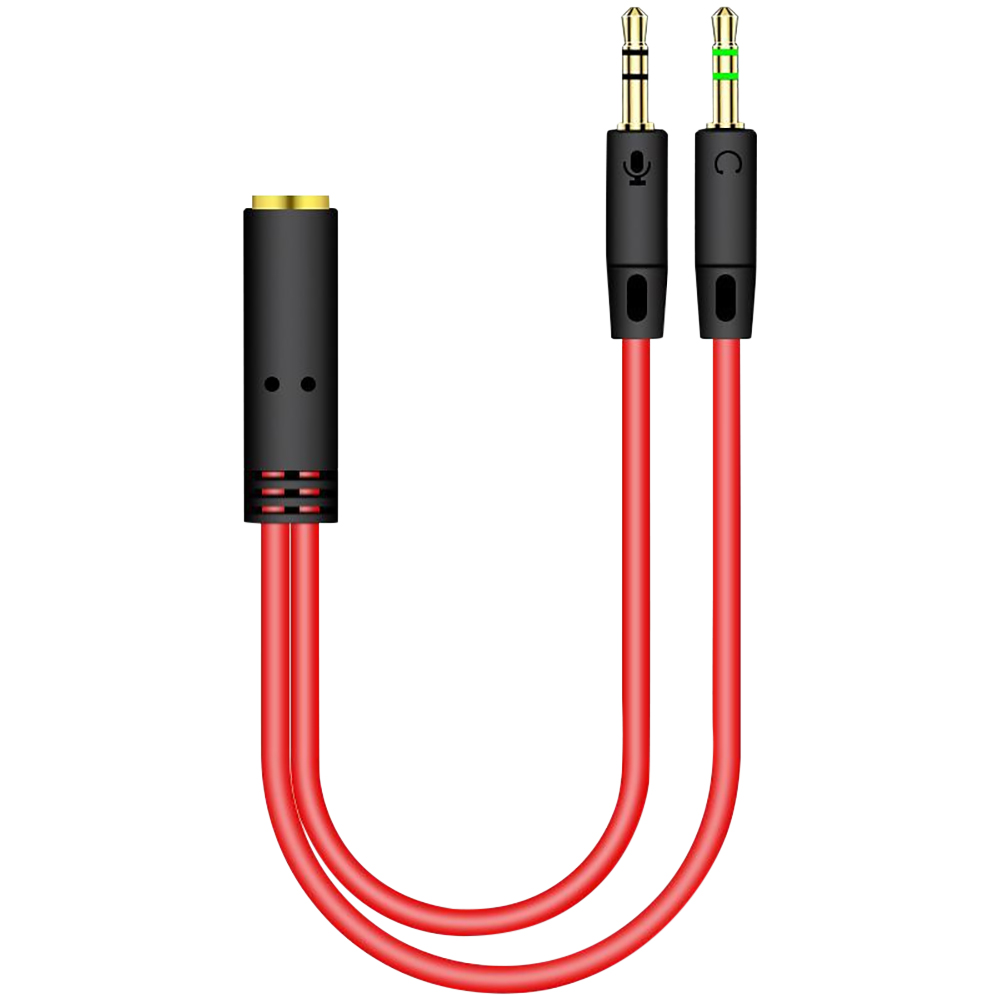 3,5 mm Jack 2 męskie na 1 żeńs – Audio Splitter Y recenzja i cena